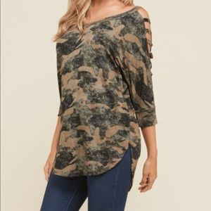 Cute Camo Cutout (Curvy)